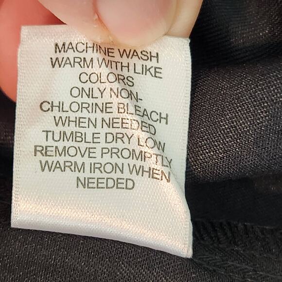 NWT Roundtree & Yorke Big Man Travel Smart Black Men's Pleated Shorts 48 - Picture 7 of 7